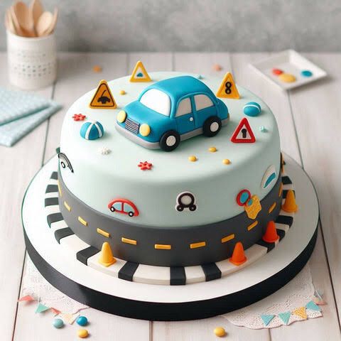 2 kg Car Cake